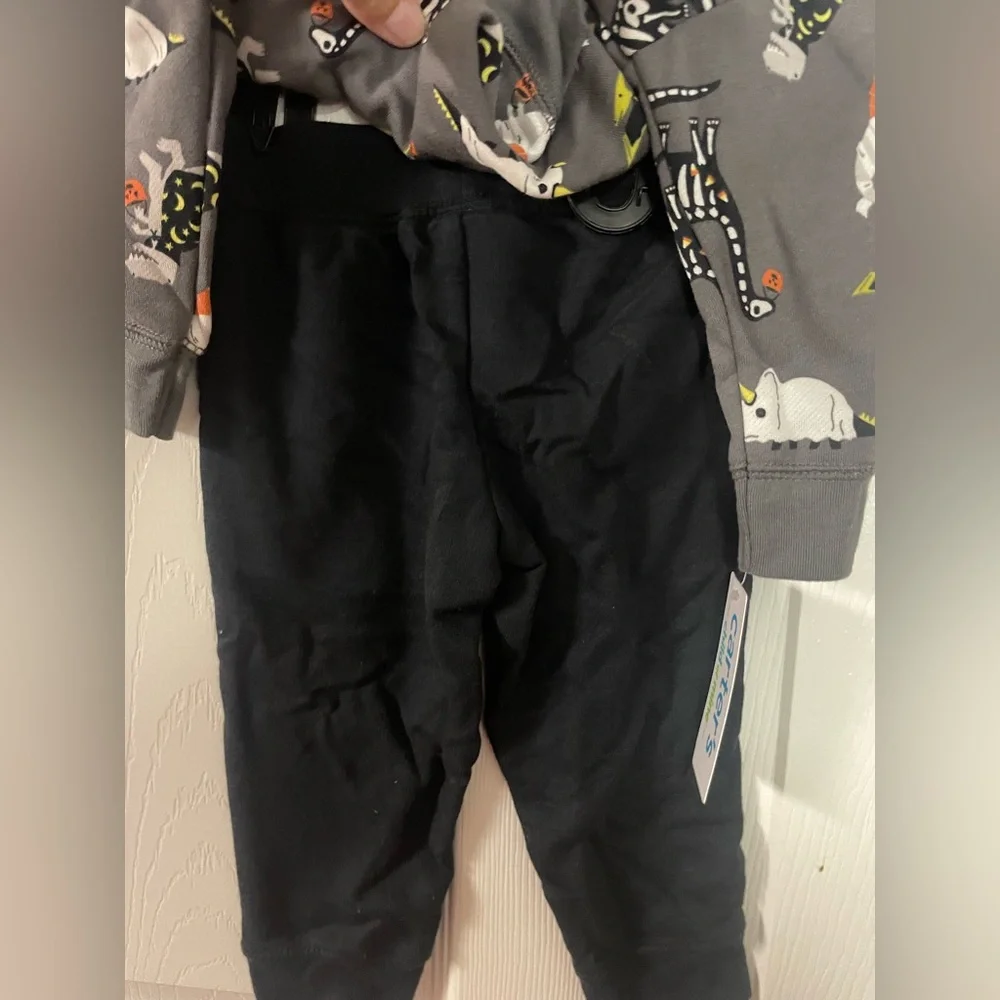 Carter's Child of Mine 12M Outfit‎ with Halloween Dinosaurs! NWT!